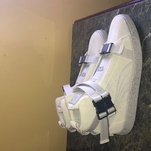 Puma high top combat shoes